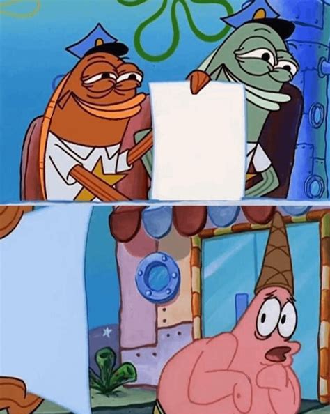 Spongebob Meme Template Patrick